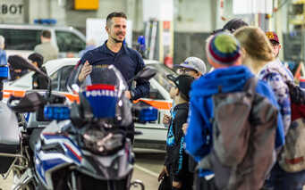 Sonderausstellung „120 Jahre Motorisierung der Wiener Polizei“